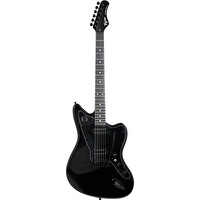 Tagima Duo Smart HH Siyah Offset Jazzmaster Tarzı Elektro Gitar