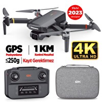 SJRC F5S Pro 4K Kameralı Drone Seti 1 KM Menzil 30 Dakika Uçuş Süresi ve Çanta