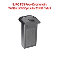 SJRC F5S Pro+ 4K Drone İçin Yedek Batarya Pil 7.4V 2000mAh