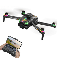 Çeşithane GD83 Katlanabilir Çift Kameralı RGB Işıklı Uzaktan Kumandalı Drone