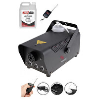 Quenlite QL-700RGB-LK 700 W LED Işıklı ve Kumandalı Sis Makinesi + 5 L Likit