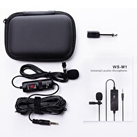 Arcury M01 Yaka Mikrofonu (Kablolu Clip-On Lavalier Mikrofon)