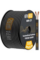 Hepa Merz MN-21 Mono Mikrofon Kablosu 1x0.22 MM 100 M %100 Bakır Ses Kablosu
