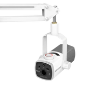 Fifine Ampligame AM8PROT XLR-USB RGB Dinamik Beyaz Mikrofon Seti