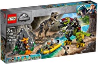 LEGO Jurassic World T. Rex ile Dinozor Robotu Savaşı 75938