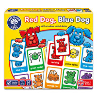Orchard Kırmızı Köpek Mavi Köpek Tombala Kutu Oyunu