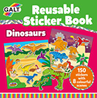 Galt Reusable Sticker Book - Dinosaurs 1005101