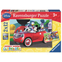 Ravensburger 2x12 Parça Walt Disney Mickey Puzzle 075652