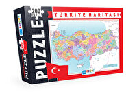 Blue Focus 200 Parça - Türkiye Haritası Kutulu Puzzle BF049