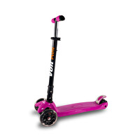 Voit 3 Teker Katlanabilir Işıklı Fuşya Mini Scooter 8VTOY218/090