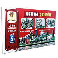 Moon Beavers Benim Şehrim Ahşap Puzzle 83043