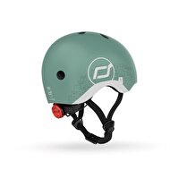 Scoot And Ride Helmet Reflective XXS-S Yeşil Bebek Kaskı 181206-96497