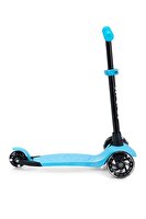 Yoyko Elite 3 Tekerlekli Işıklı Mavi Scooter