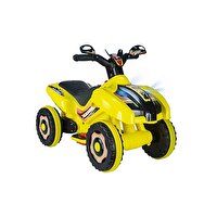 UJ Toys Ranger 6 Volt 2-4 Yaş İçin Sarı Uzaktan Kumandalı Akülü Araba