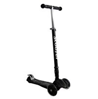 Xslide Işıklı Tekerlekli Siyah Scooter