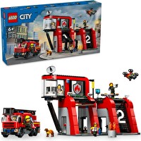 LEGO City İtfaiye Kamyonlu İtfaiye Merkezi 60414