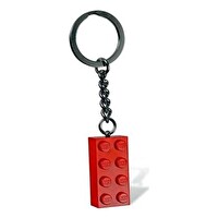 LEGO Classic 2x4 Stud Kırmızı Anahtarlık 850154