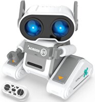 Stemtron RC Şarj Edilebilir Uzaktan Kumandalı Beyaz Robot Oyuncak B0CG2VG4CW