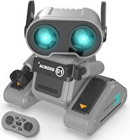 Stemtron RC Şarj Edilebilir Uzaktan Kumandalı Gri Robot Oyuncak B0CG2W61GT