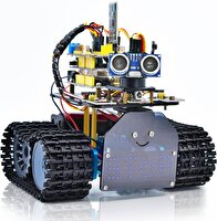 Keyestudio Mini Tank Robot V2 Arduino Uyumlu Akıllı Araç Kiti B07X4W7SZ5