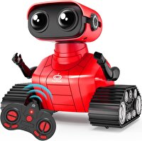 Playsheek Uzaktan Kumandalı Şarj Edilebilir Kırmızı Emo Oyuncak Robot B0CGCMF4KG