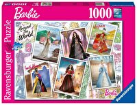 Ravensburger 1000 Parça Puzzle Barbie Ülkeler 165025