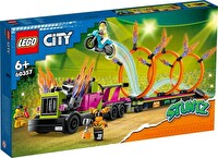 LEGO City Gösteri Kamyonu ve Ateş Çemberi Yarışması 60357