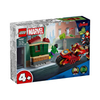 LEGO Super Heroes Iron Man with Bike and The Hulk 76287