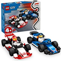 LEGO City F1 Williams Racing ve Haas F1 Yarış Arabaları 60464