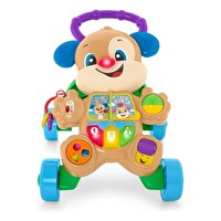 Fisher Price Eğlen Öğren Türkçe ve İngilizce Eğitici Köpekçik Yürüteç FTG10