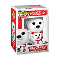 Funko Pop Ad icon Coca-Cola Polar Bear With Cub Figür Oyuncak No: 241
