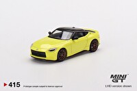 Mini GT Nissan Z Proto Spec 2023 Ikazuchi Yellow Oyuncak Araba 415