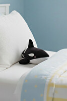 Rozitoys Peluş Balina Oyuncak Hediyelik Yastık Yumuşak Deniz Hayvanı Figürü