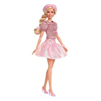 Barbie Film Serisi Pembe Bereli Bebek JBJ53