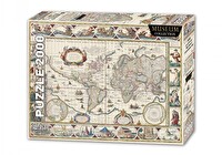Star Oyun Dünya Haritası II Puzzle 2000 Parça - 1101063