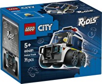 LEGO City Araçlar Polis Kamyonu Blok Oyuncak 60481