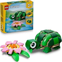 LEGO Creator 3'ü 1 Arada Kaplumbağa İle Nilüfer Çiçeği 31377