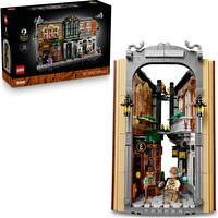 LEGO Icons Sherlock Holmes: Kitaplık Dekoru 1359 Parça Blok Oyuncak - 10351