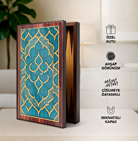 Biggdesign Oriental Tavla Mıknatıslı MDF Kasa Çizilmez Zemin 2 Kat Vernik Cilalı