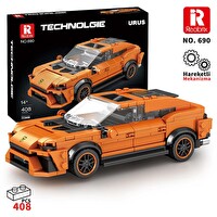 Reobrix Creator 690 Lamborghini Urus SUV Araba Yaratıcı Yapı Blok Seti Building Blocks - 408 Parça