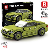 Reobrix Creator 679 Bmw X6 Araba SUV Yaratıcı Yapı Blok Seti Building Blocks - 452 Parça