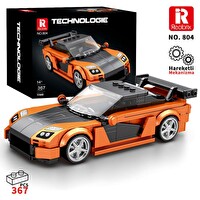 Reobrix Creator 804 Mazda RX-7 Spor Araba Yaratıcı Yapı Blok Seti Building Blocks - 367 Parça
