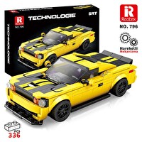 Reobrix Creator 796 Dodge SRT Hellcat Spor Araba Yaratıcı Yapı Blok Seti Building Blocks - 336 Parça