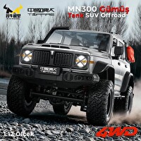 MN Model MN300 1-12 Tank SUV 4WD RC Crawler Offroad Gümüş Uzaktan Kumandalı Arazi Aracı