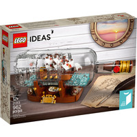 LEGO Ideas Ship In A Bottle Şişede Gemi 21313
