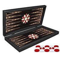 Yenigün Premium Orient Sedef Tavla Takımı Büyük Boy