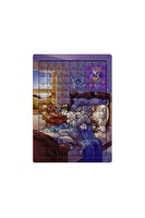 Ghostbastır Design Tom ve Jerry 99 Parça Ayaklı Puzzle - Dekoratif Çocuk Yapbozu 051
