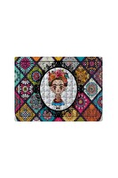 Ghostbastır Design Frida Kahlo 99 Parça Ayaklı Puzzle - Dekoratif Çocuk Yapbozu 0104