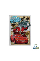 Ghostbastır Design Cars Mcqueen 99 Parça Ayaklı Puzzle - Dekoratif Çocuk Yapbozu 0249