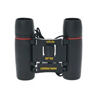 Nikula 30X60 Cepte Taşımalı Kauçuk Kaplamalı Mini Dürbün Siyah
